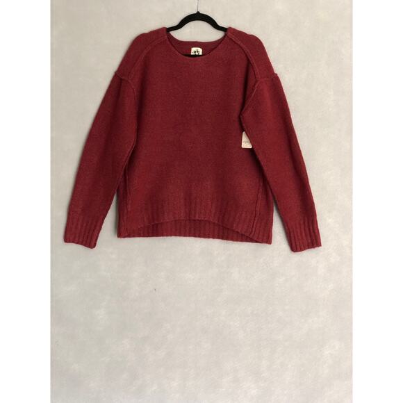 We The Free Women's Size Medium Eastwood Tunic Sweater Rhubarb Heather NEW - Picture 1 of 8